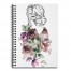 Floral Fashion 6x8 Ruled Spiral Notebook