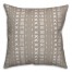 Tan Tribal Pattern 18x18 Spun Poly Pillow