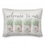 Welcome To Our Nest 14x20 Spun Poly Pillow