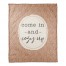 Come In and Cozy Up 50x60 Coral Fleece Blanket