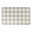 Tan Buffalo Check Plaid 34x21 Bath Mat