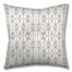 Geometric Shibori Pattern 26x26 Tufted Floor Pillow - Square