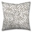 Gray Abstract Pattern 26x26 Tufted Floor Pillow - Square