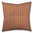 Copper Tribal Pattern 26x26 Tufted Floor Pillow - Square