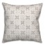 Black and White Crosses Pattern 18x18 Spun Poly Pillow