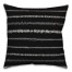Black and White Abstract Lines 18x18 Spun Poly Pillow