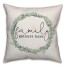 Family Gathers Here 18x18 Spun Poly Pillow