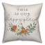 This Is Our Happy Place 18x18 Spun Poly Pillow