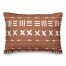Copper Tribal Pattern 14x20 Spun Poly Pillow