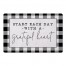 Start Each Day With A Grateful Heart 27x18 Floor Mat