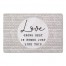 Love Grows Best In Home Just Like This 27x18 Floor Mat