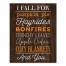 Fall For Autumn Things 11x14 Canvas Wall Art