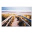 Sandy Beach Pier 20x30 Canvas Wall Art