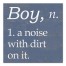 Boy Definition 12x12 Canvas Wall Art