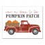 Down to the Pumpkin Patch 11x14 Canvas Wall Art