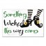 Something Wicked 12x18 Canvas Wall Art