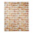 Watercolor Pumpkins 50x60 Coral Fleece Blanket