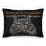 May Luck be yours on Halloween 14x20 Spun Poly Pillow
