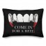 Come in for a Bite 14x20 Spun Poly Pillow