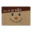Time to Get Stuffed Scarecrow 27x18 Floor Mat