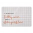 Turkey Wine and a Darn Good Time 27x18 Floor Mat