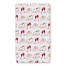 Turkey Pie Wine Pattern 16x25 Towel
