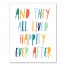 Happily Ever After 11x14 Canvas Wall Art