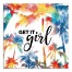 Get it Girl 16x16 Canvas Wall Art