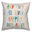 Happily Ever After 18x18 Spun Poly Pillow