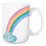 Watercolor Rainbow 15 oz Mug