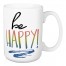 Be Happy 15 oz Mug