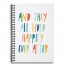 Happily Ever After 6x8 Ruled Spiral Notebook