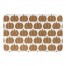 Pumpkin Pattern 34x21 Bath Mat