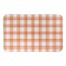 Orange Plaid 34x21 Bath Mat