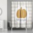 Hello Pumpkin Buffalo Check 71x74 Shower Curtain