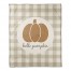 Hello Pumpkin 50x60 Coral Fleece Blanket