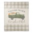 Welcome to Our Pumpkin Patch 50x60 Coral Fleece Blanket