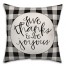 Give Thanks and Be Joyous 18x18 Spun Poly Pillow