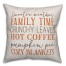 Fall Words 18x18 Spun Poly Pillow