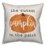 Cutest Pumpkin in the Patch 18x18 Spun Poly Pillow