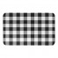 Black Buffalo Check 34x21 Bath Mat