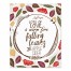 Fall Love 8x10 Tabletop Canvas