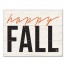 Happy Fall 11x14 Canvas Wall Art