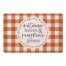 Autumn Leaves and Pumpkins Please 27x18 Floor Mat