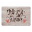 Find Joy in All Seasons 27x18 Floor Mat