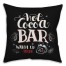 Hot Cocoa Bar 18x18 Spun Poly Pillow