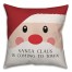 Santa Claus is Coming to Town 18x18 Spun Poly Pillow