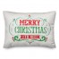 Merry Christmas to All 14x20 Spun Poly Pillow
