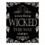 Something Wicked 16x20 Canvas Wall Art