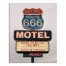 Haunted Motel Sign 16x20 Canvas Wall Art